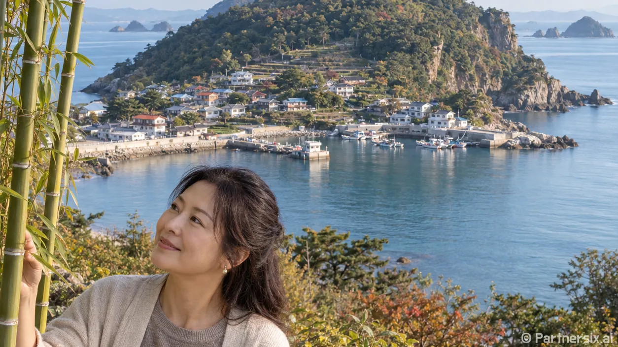 고요가 머무는 통영 죽도