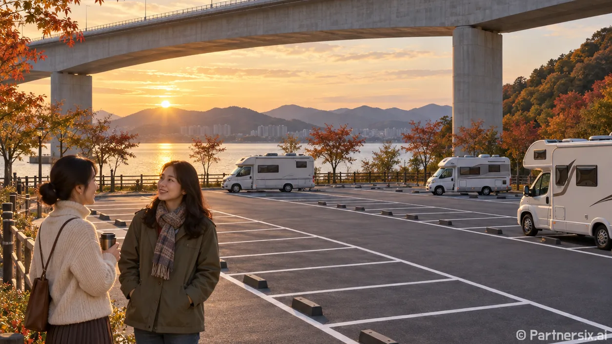 창원 캠핑카 주차장…