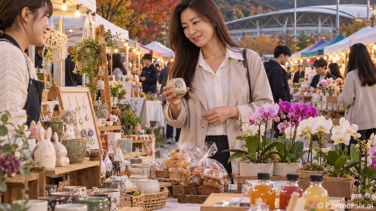 합천 가을밤 청춘마켓