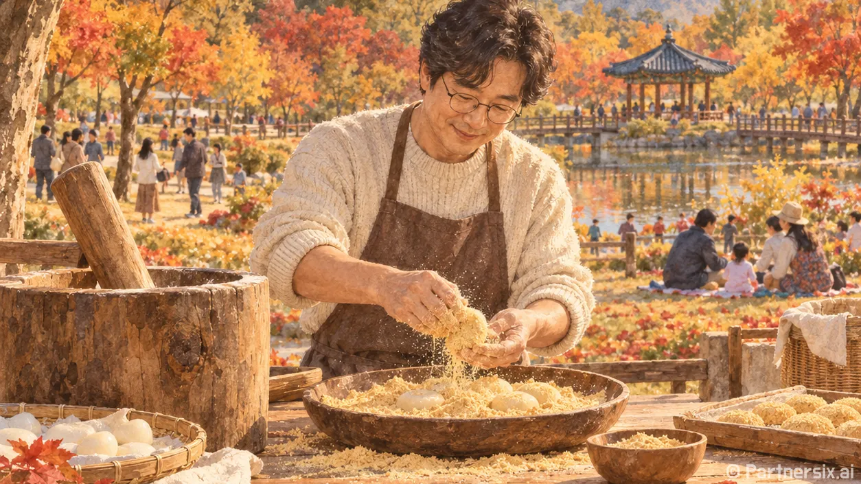의령서 맛보는 부자떡