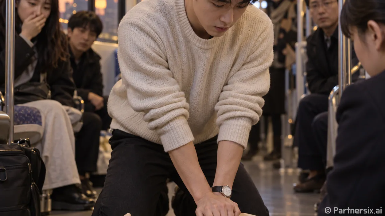 생명을 잇는 CPR 한 컷