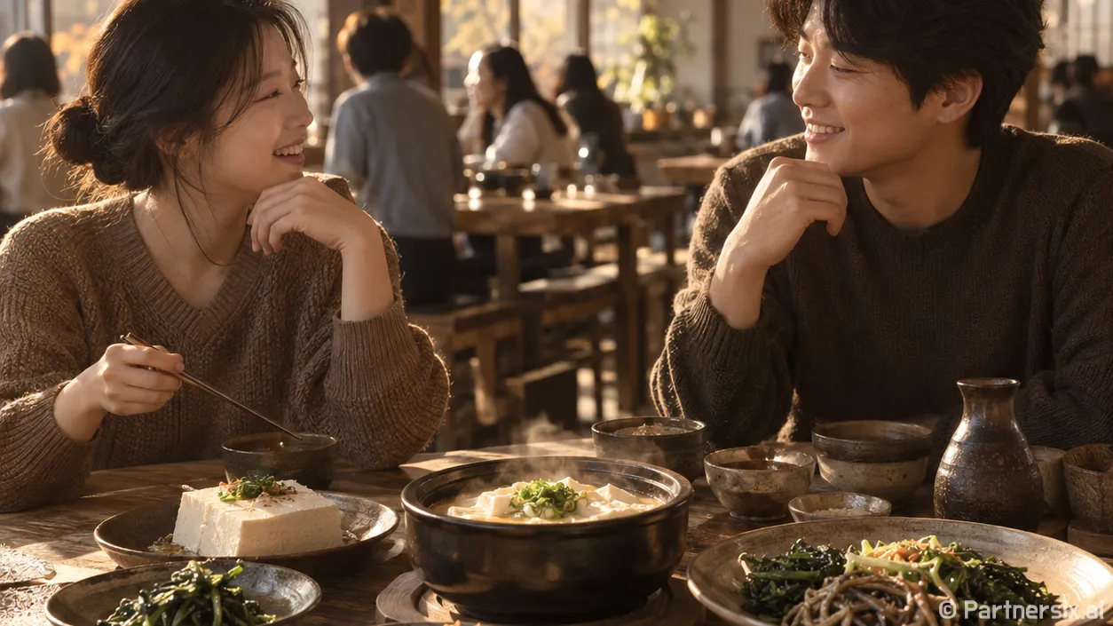 표충사 산채청국장 한상