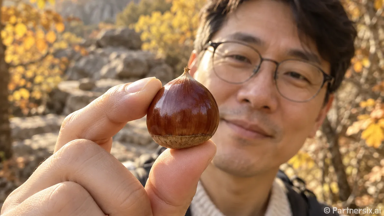 밤 한 톨이 남긴 둔철산