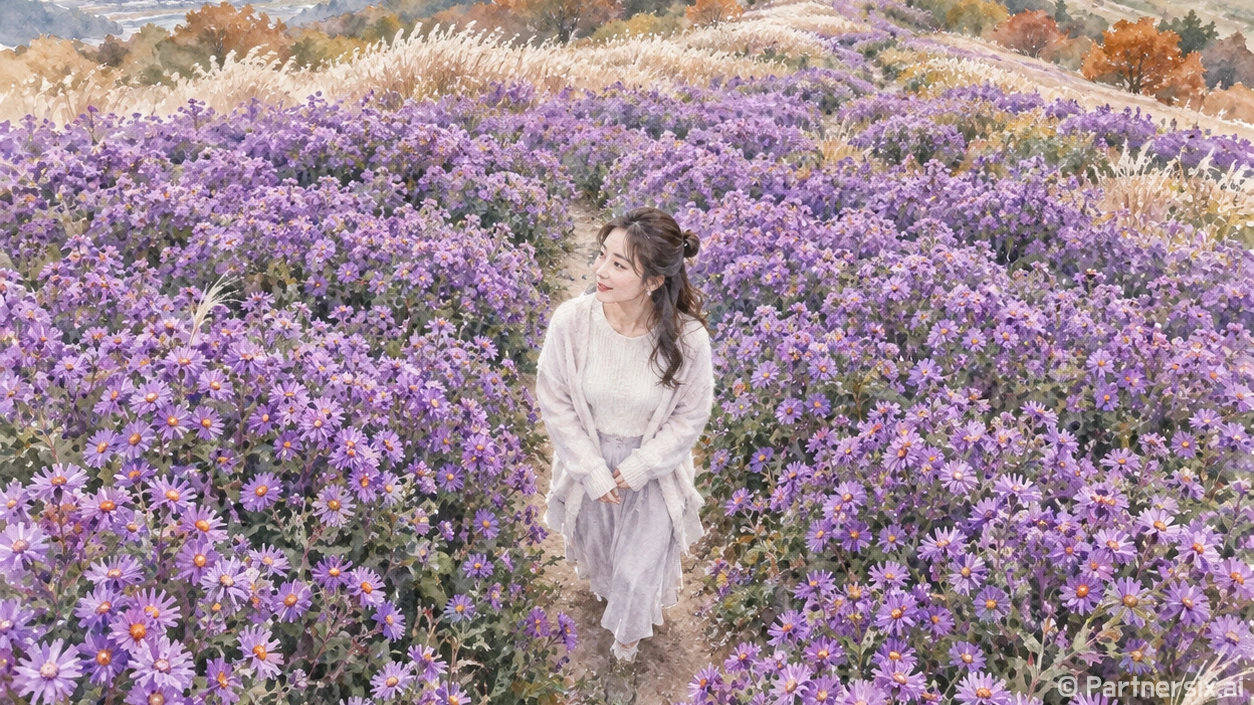 축제 끝나도 꽃길은…