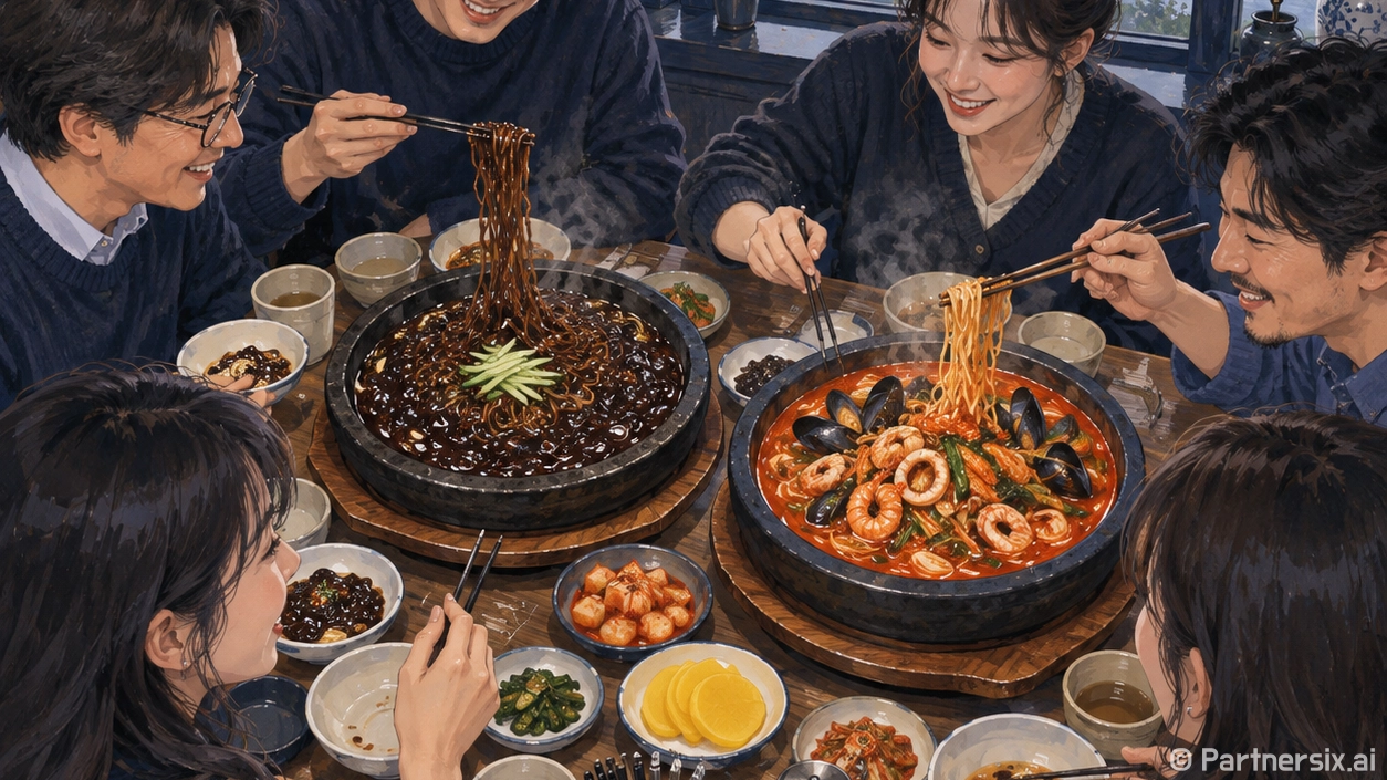 돌판 위 통오징어 …