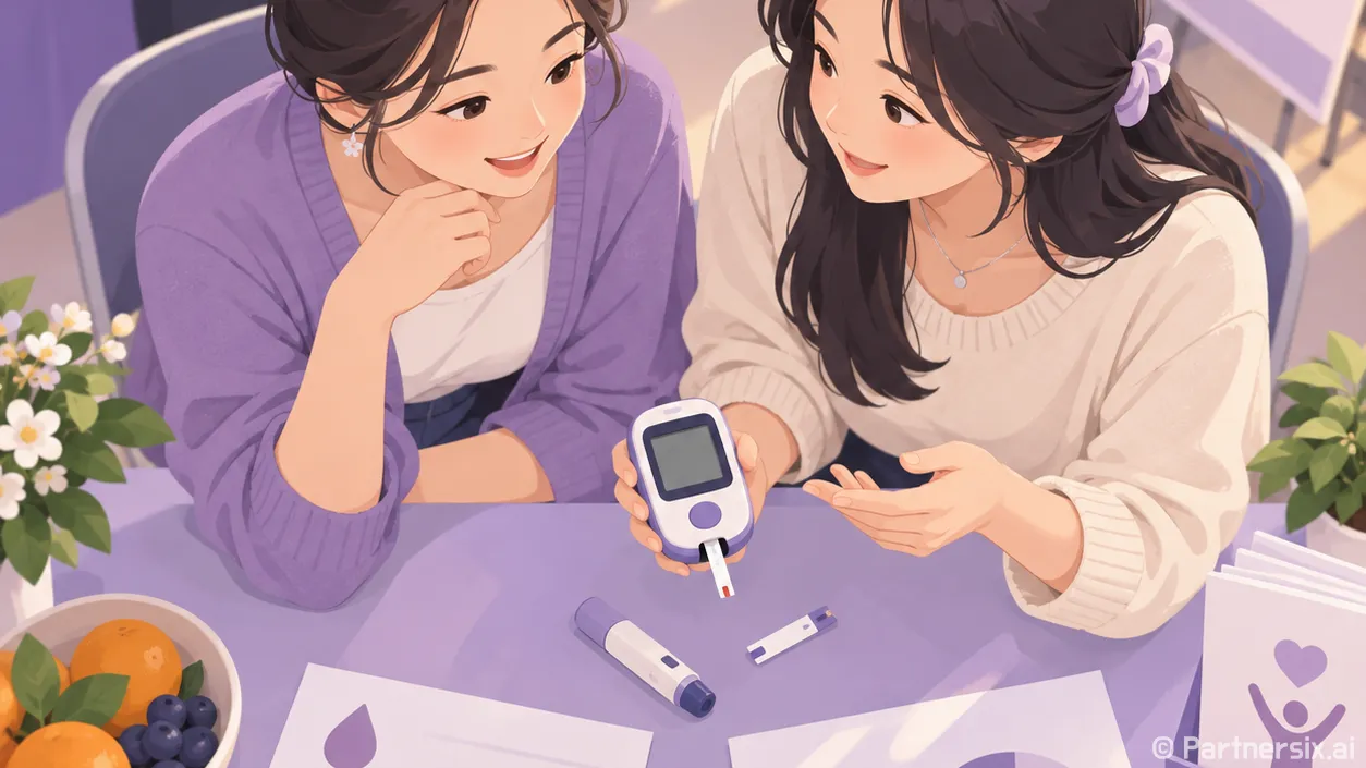혈당 확인으로 건강 습관