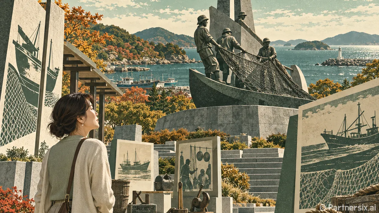 거제 바다 품은 수협효시공원