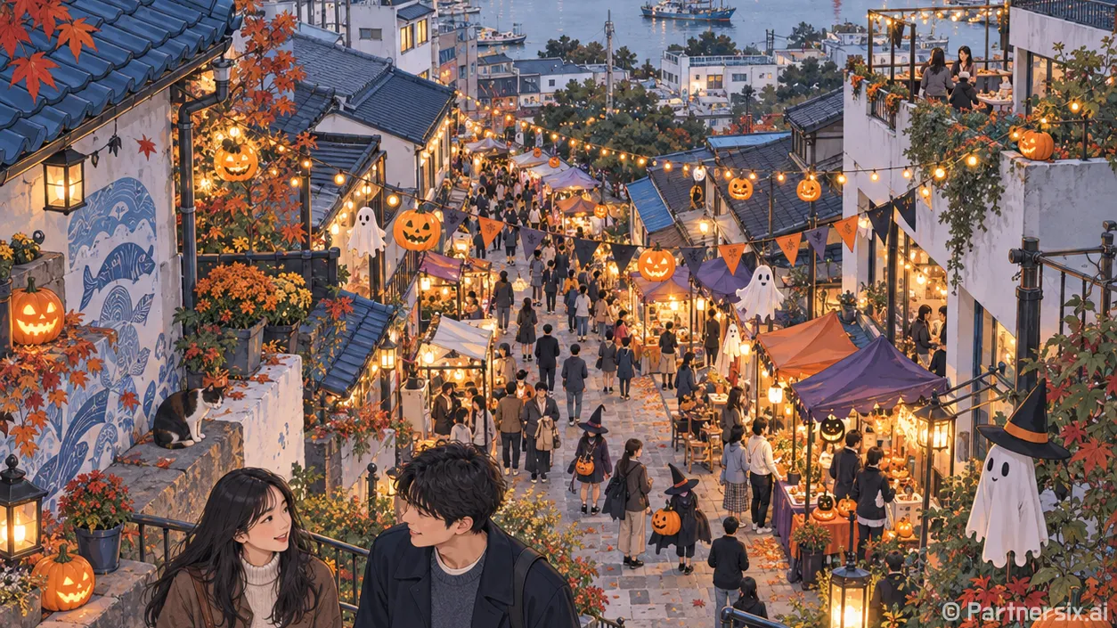죽림에 펼쳐지는 핼러윈