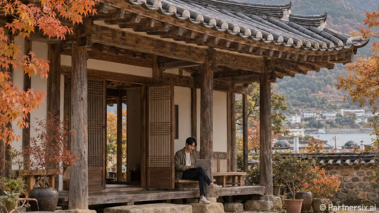 한옥에 담긴 열린 쉼터 바라