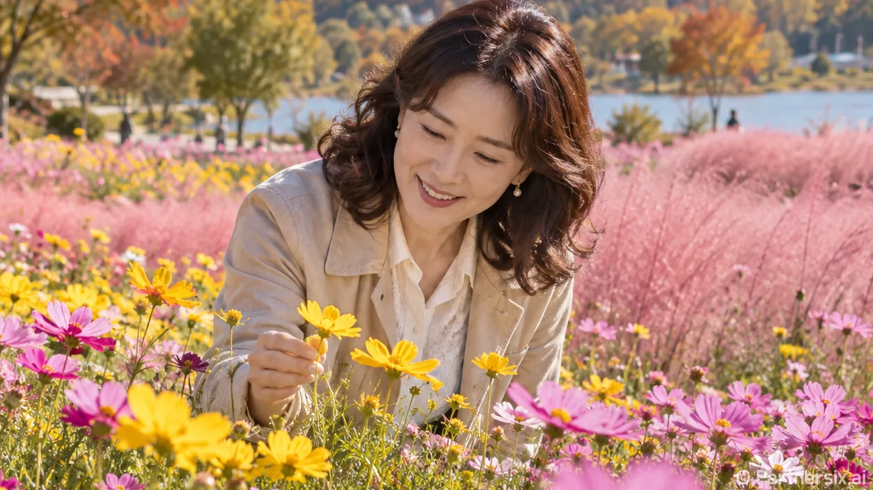 창원 가을꽃 12일의 절정