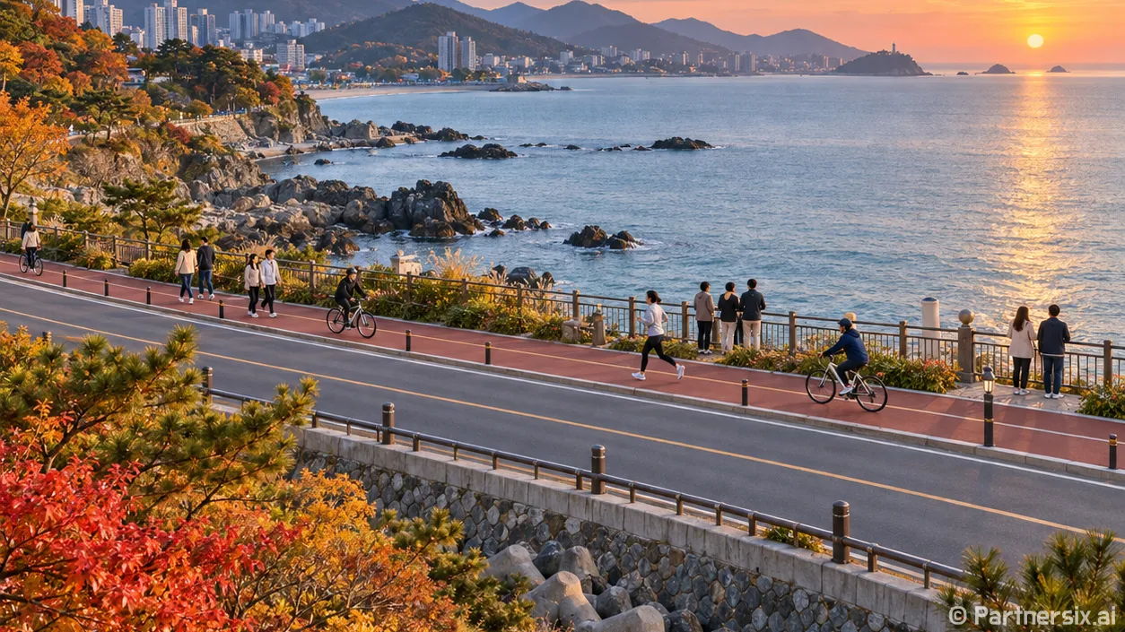 통영 죽림해안의 두 얼굴