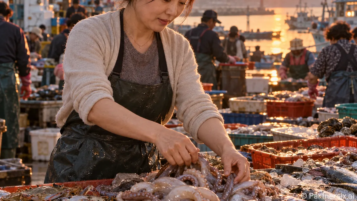 새벽을 여는 미조남항
