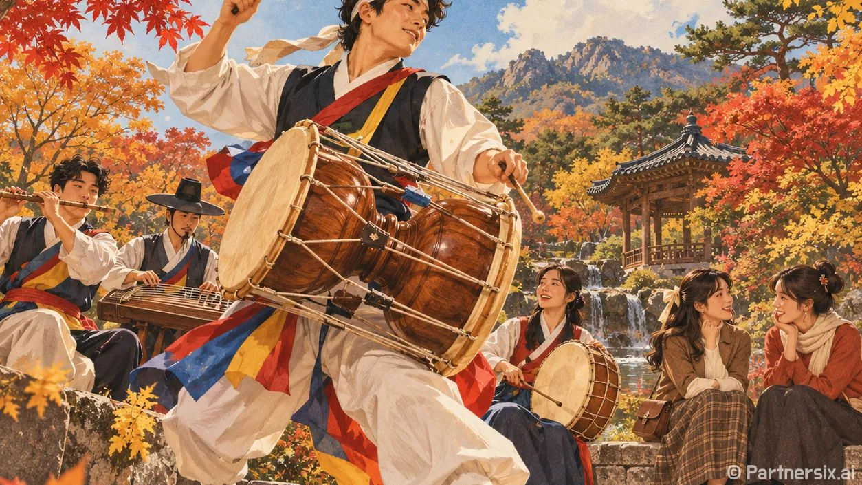 창포원 물들인 가을…