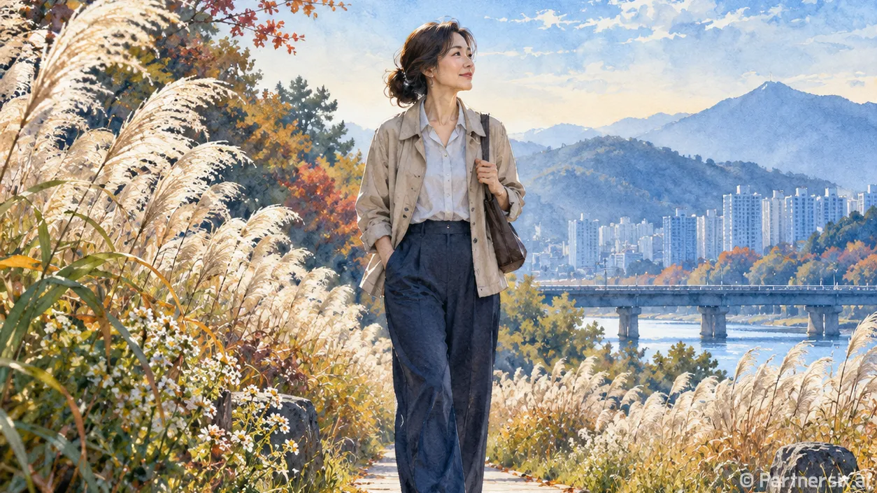 도시철도 곁 팜파스길