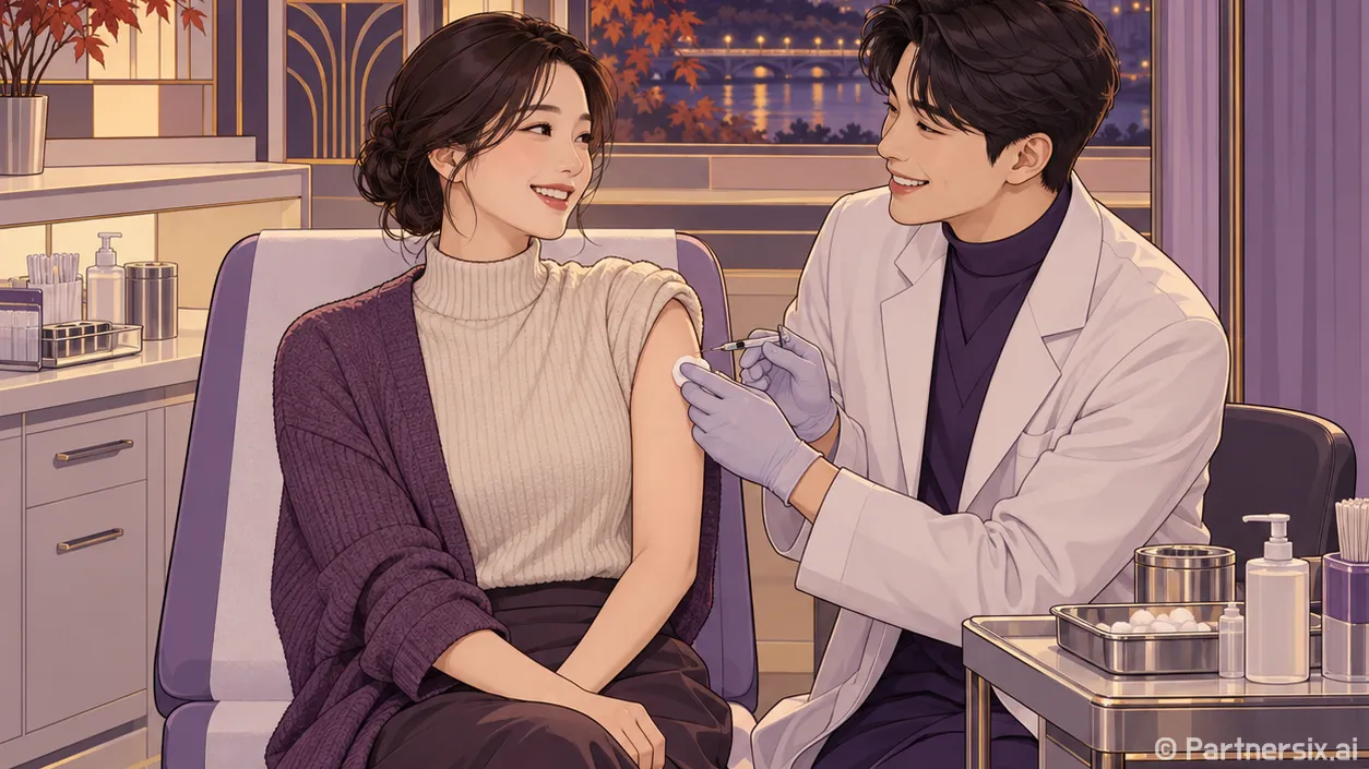 함양군 독감접종 시작
