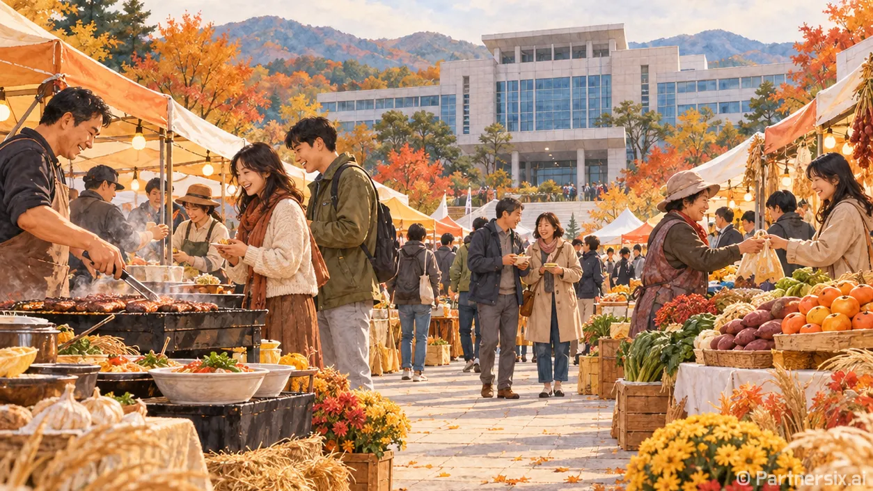 사천 가을맛 한자리에