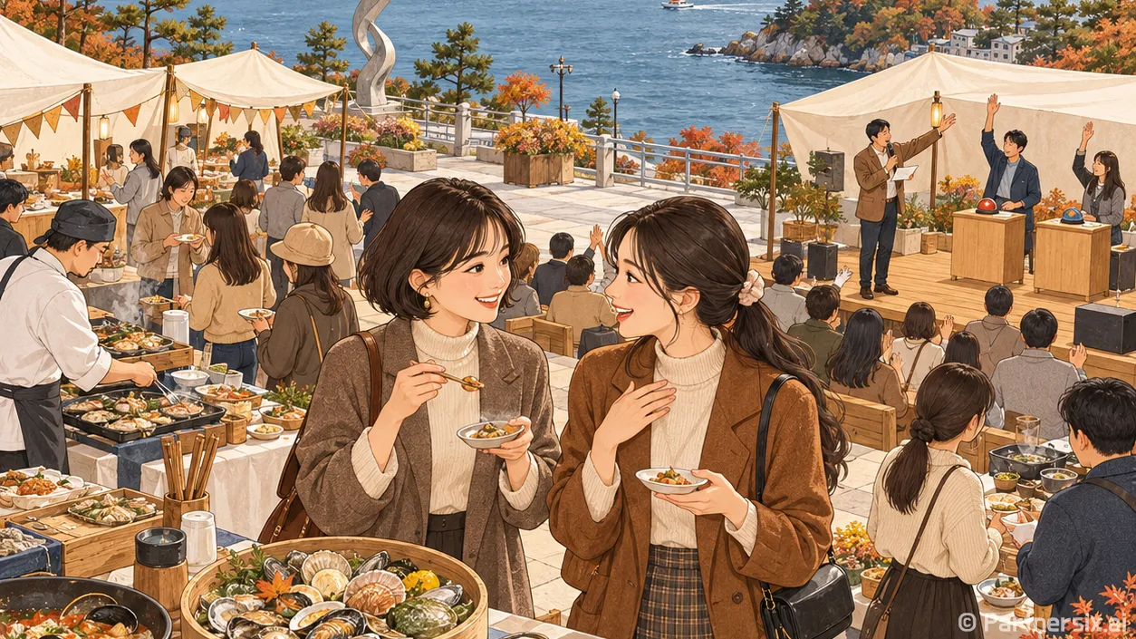 초성 너머 통영의 맛