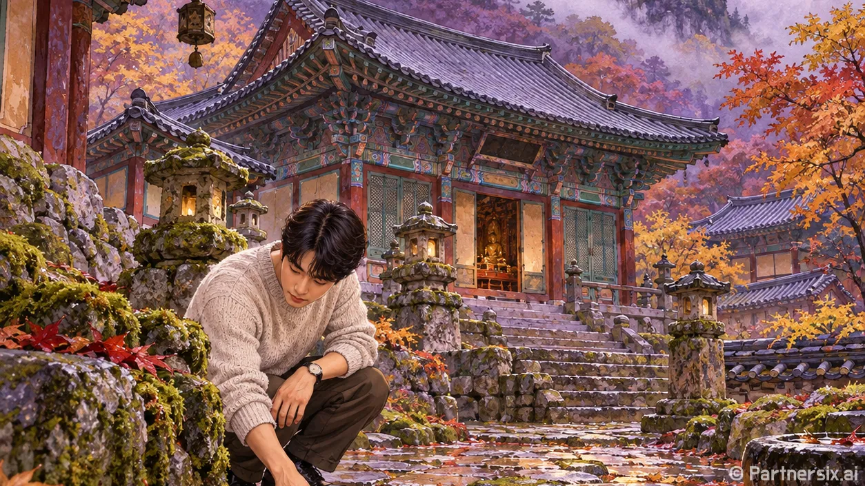 비 갠 옥천사, 가을의 문턱