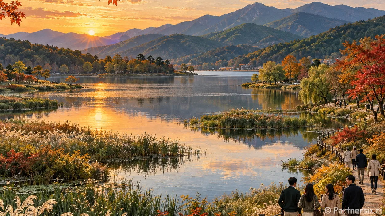 하동 동정호 한 바퀴