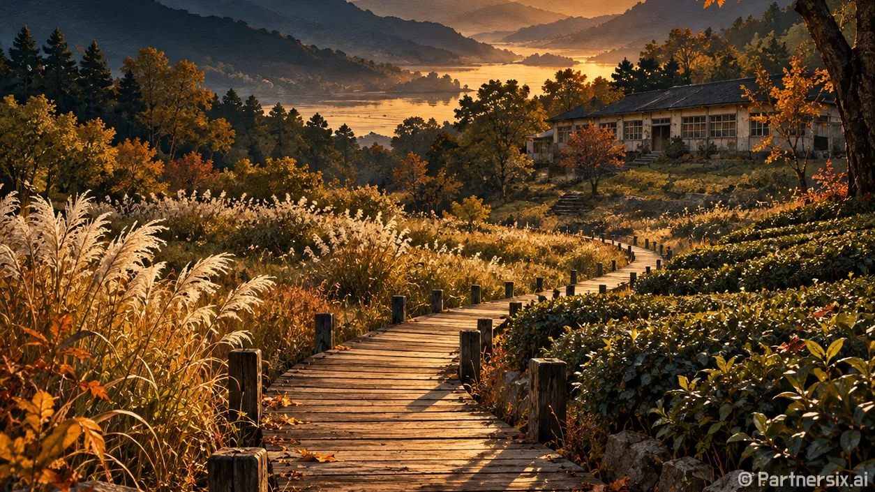 폐교가 품은 작은 지리산