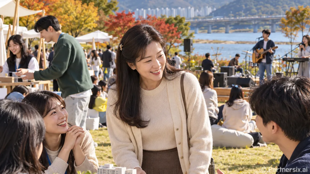 황산공원에 청년이 뜬다