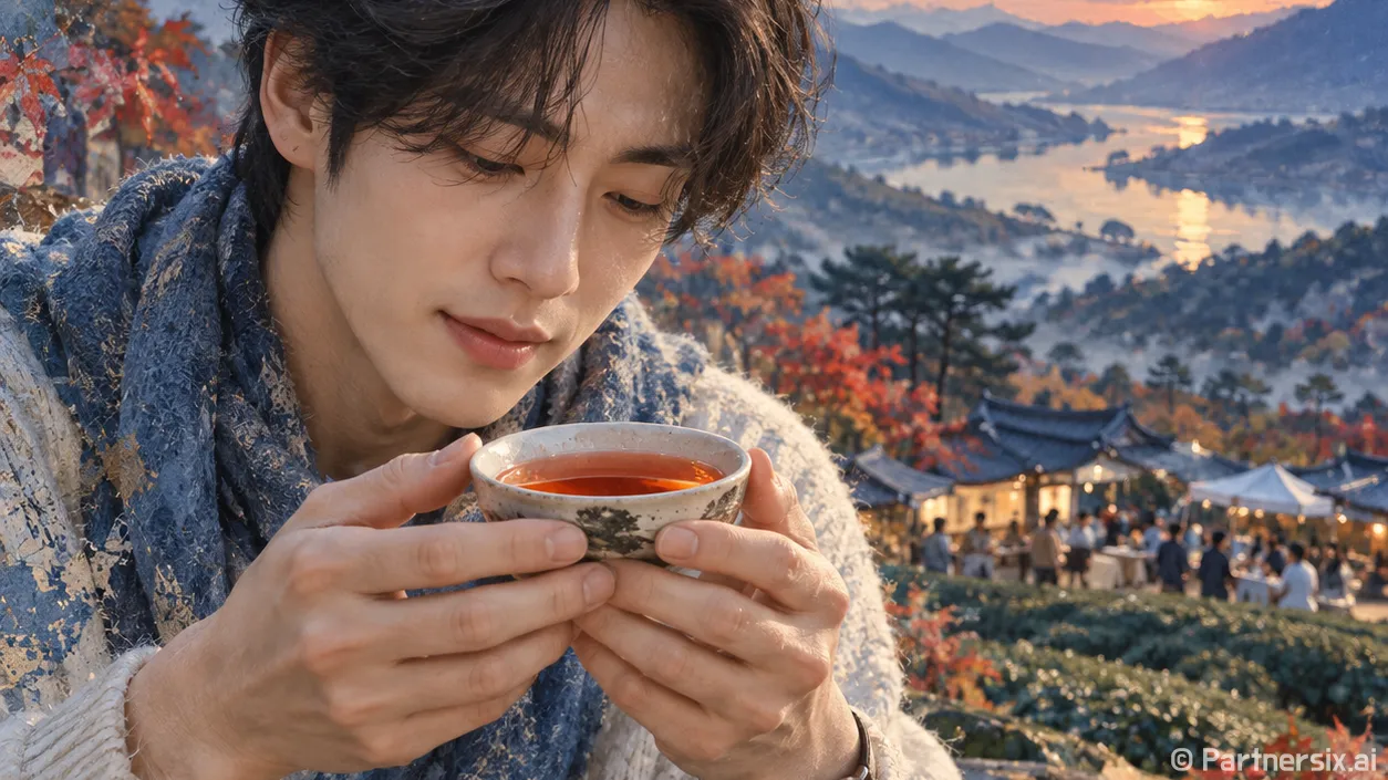 하동 가을빛 잭살차 향연