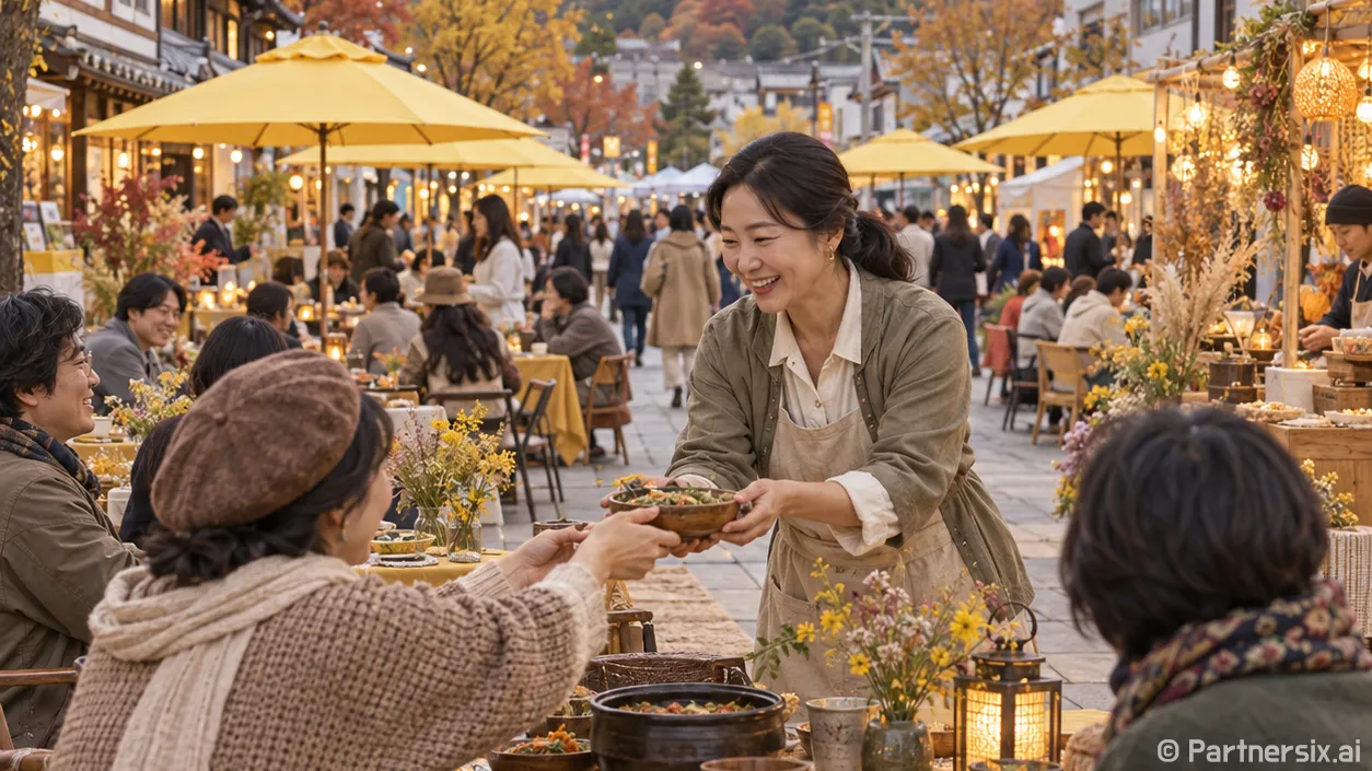 가을밤 밝힌 문화거리