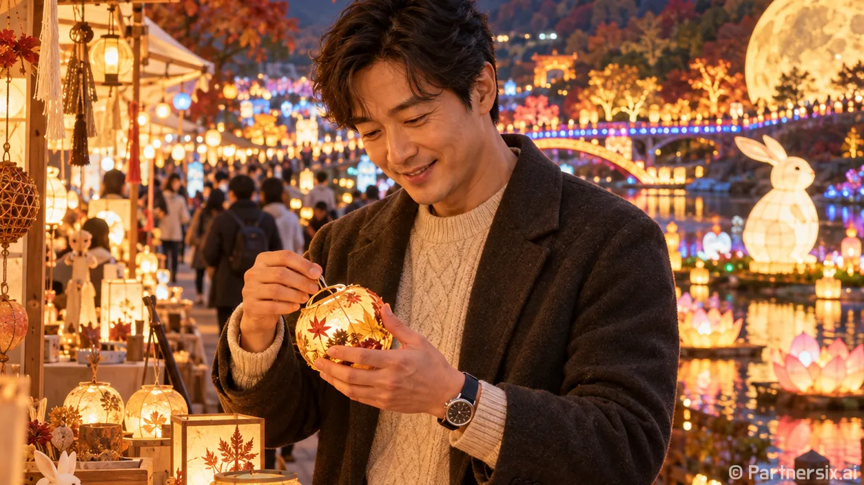 서당골천 빛으로 물들다
