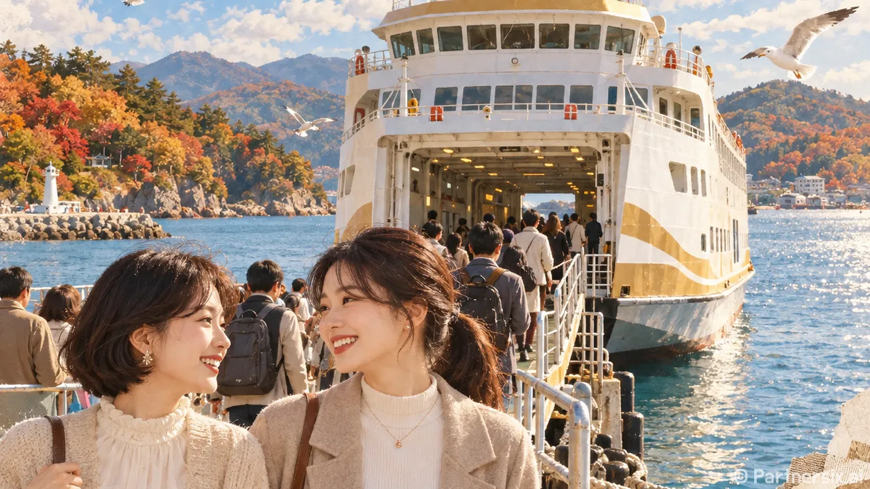 보랏빛 돝섬 가을소풍