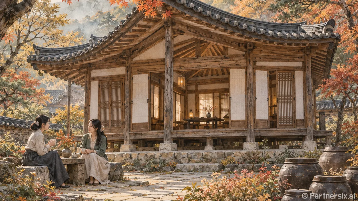 거창 풍류정 쉼의 풍경
