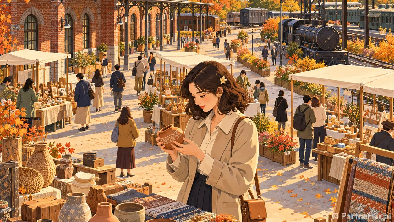 옛 진주역에 피어난…
