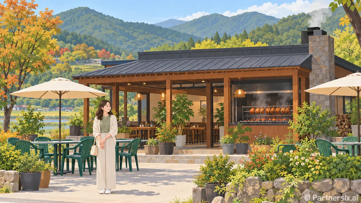 숯불치킨과 치밥의 조합