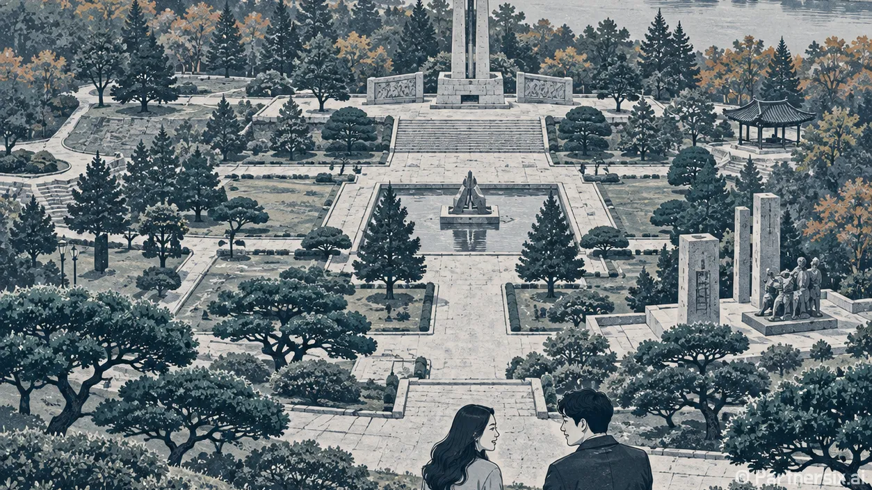 꽃물결 품은 함안독립공원