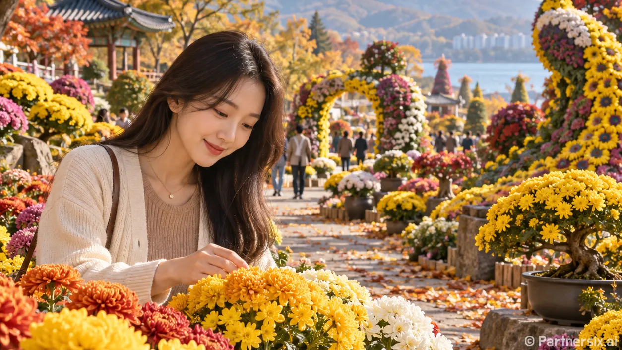 국화 5만3천점의 향연