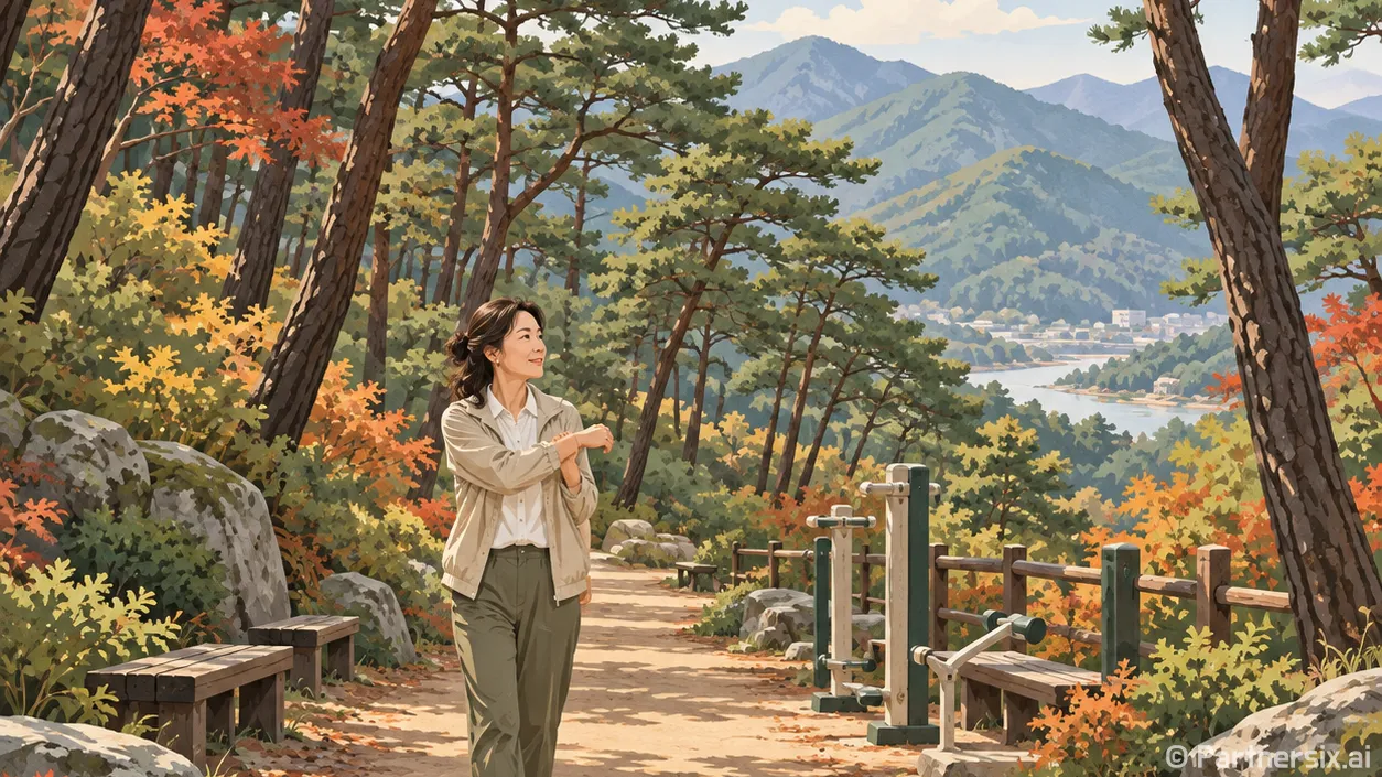 거창 숲길과 무료 …