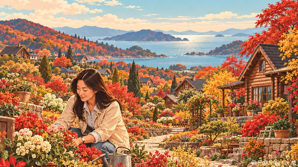 남해에 펼쳐진 세계정원