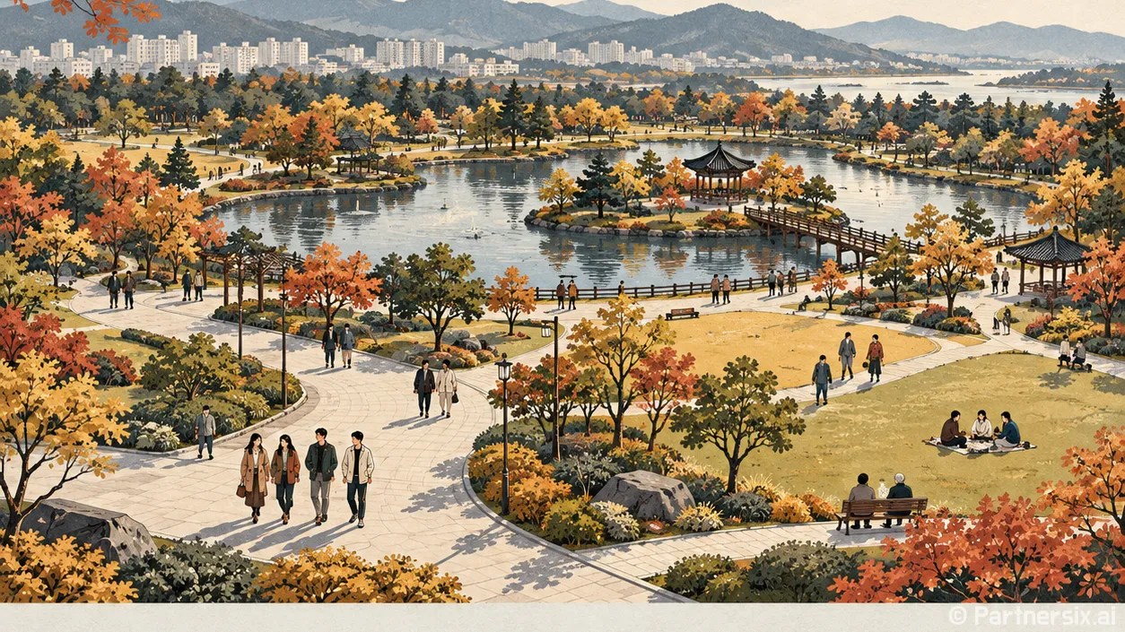도심 속 쉼표 용지문화공원