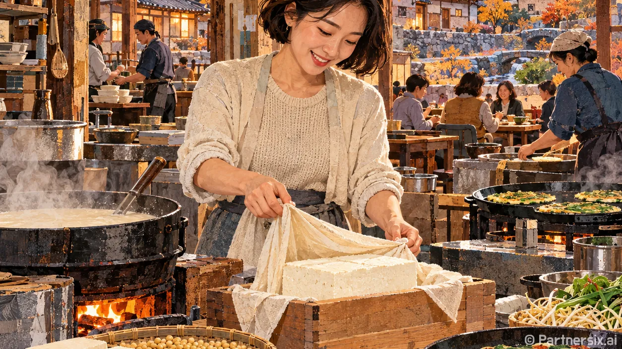 거창 가조 두부 한상
