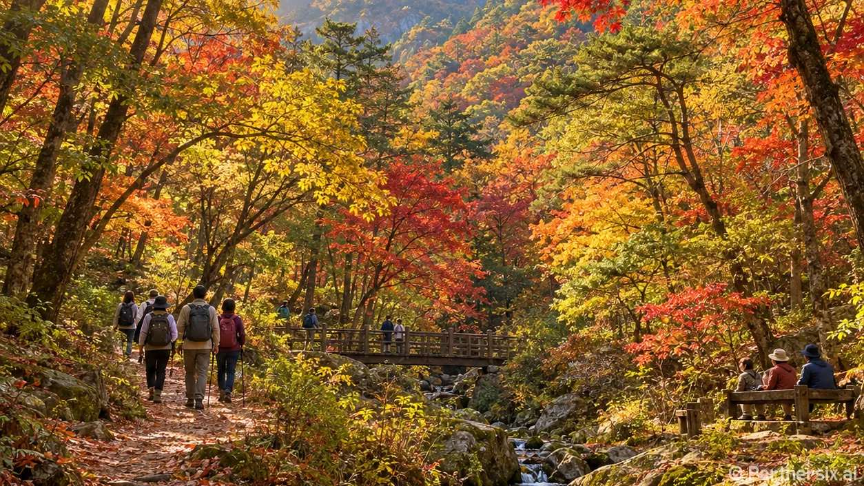 단풍 품은 경남 숲여행