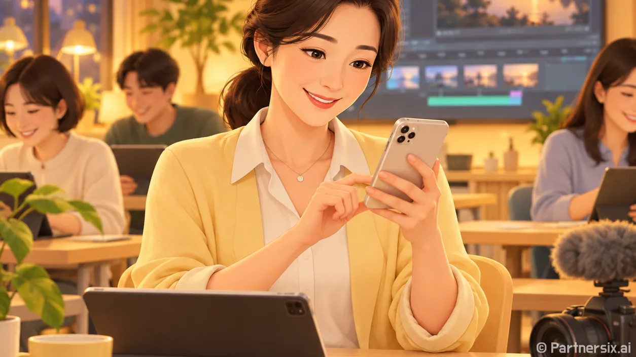 스마트폰으로 AI 영상 뚝딱