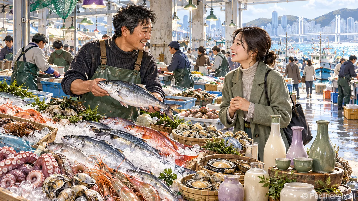 통영 바다가 부산에 온다