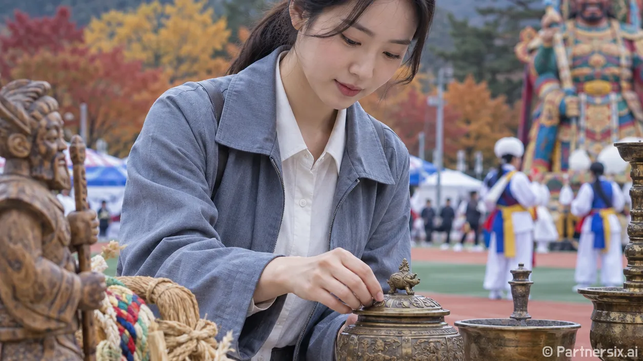 천왕 아래 펼쳐지는 대동제