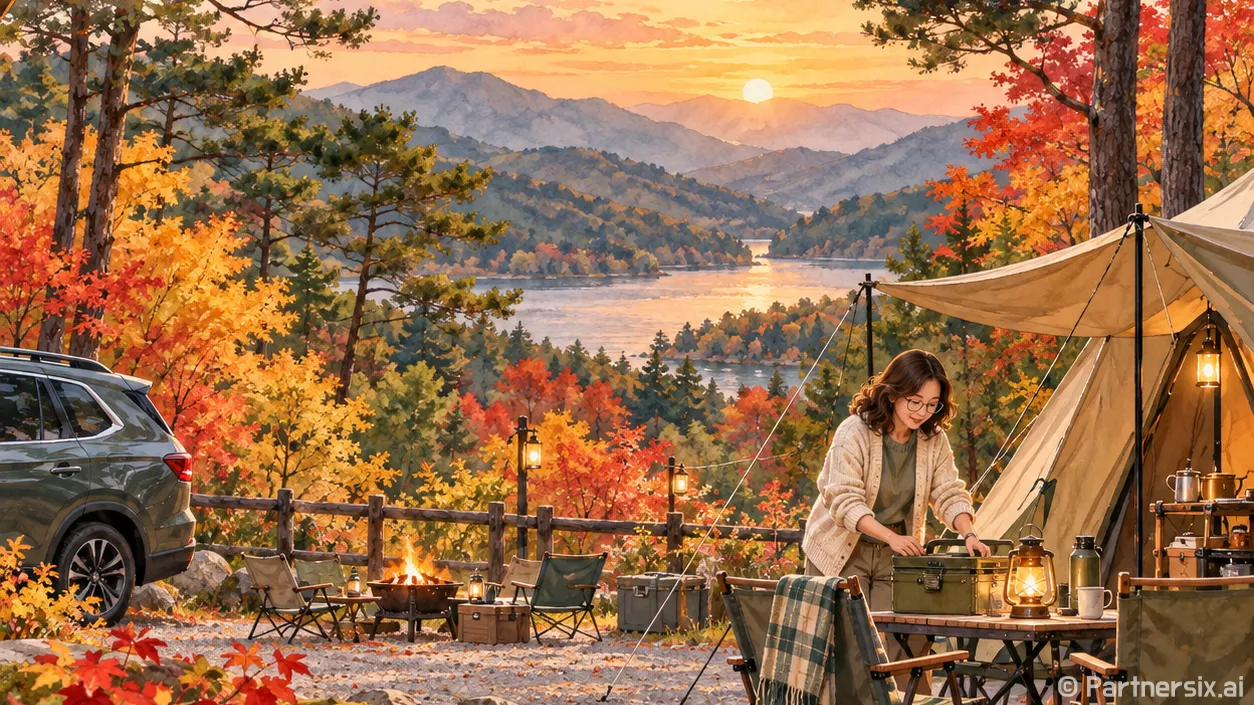 단풍 품은 수승대 …