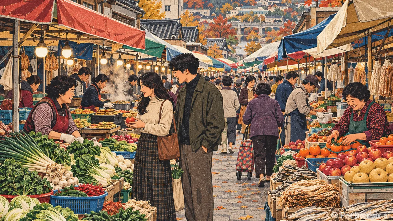 김해 장보기의 맛 삼방시장