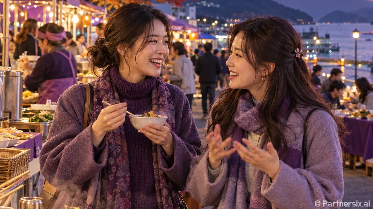 남해시장 밝힌 화전…