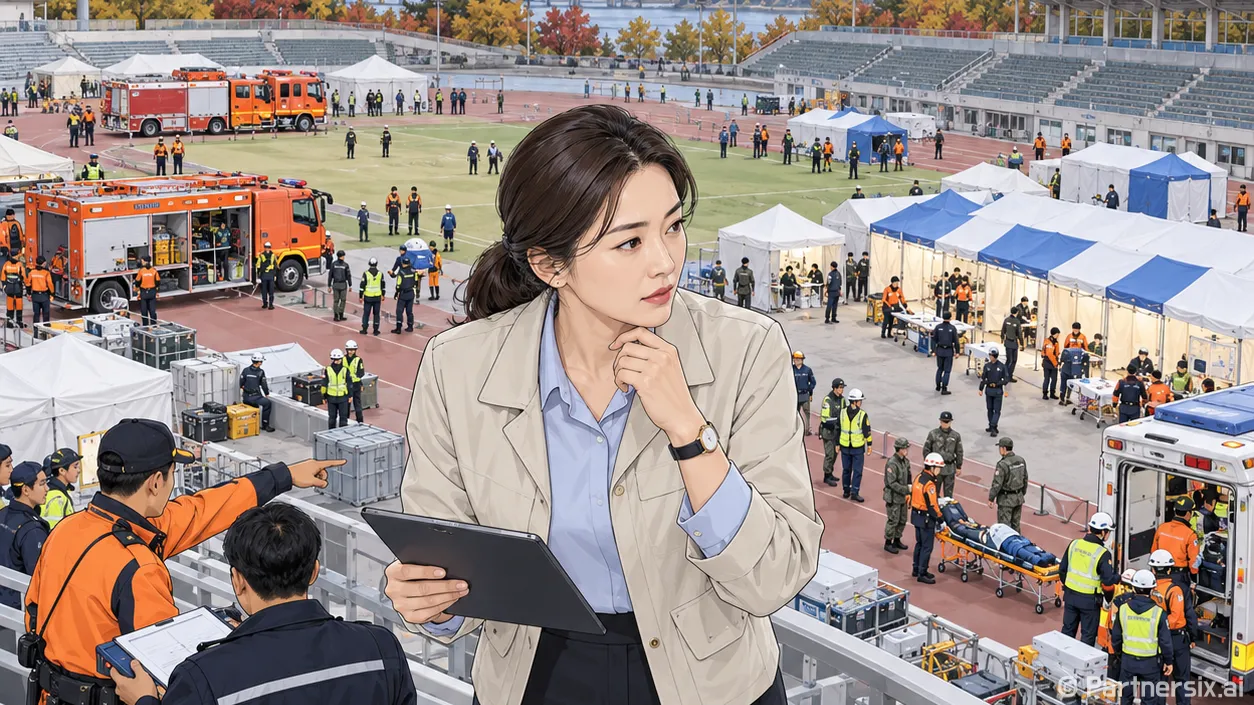전기차 화재 막는 합동훈련
