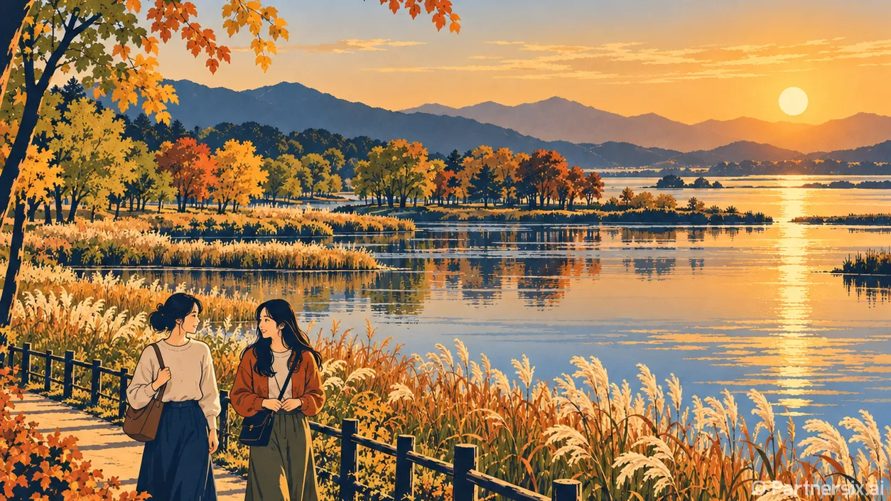 낙동강 품은 가을 산책길