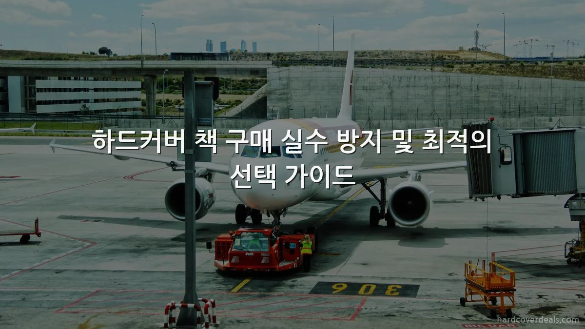 하드커버 책 구매 실수 방지 및 최적의 선택 가이드