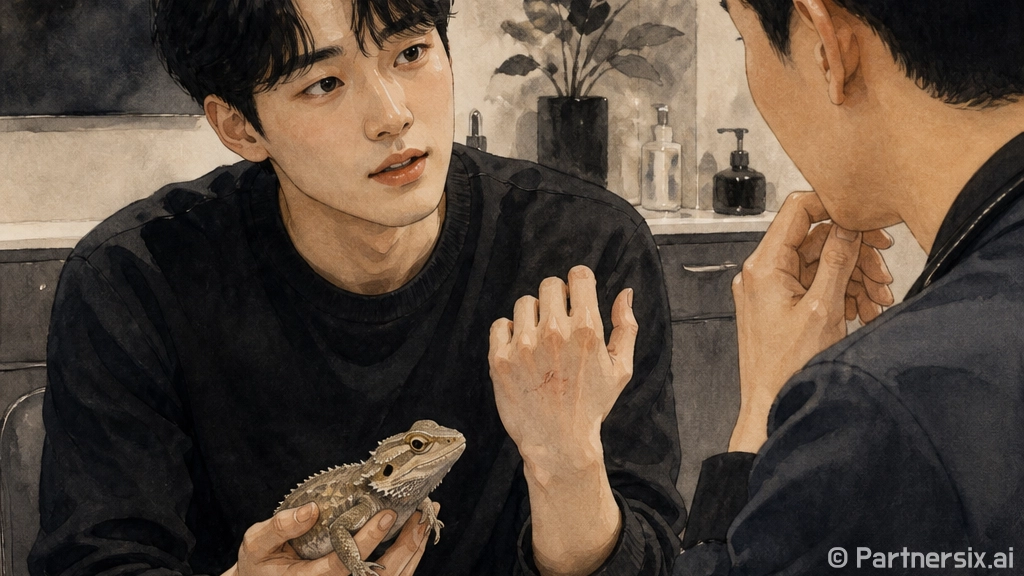 수원 도마뱀 키우다…
