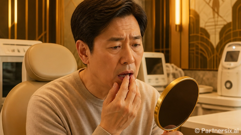 혀가 자꾸 마르고 …